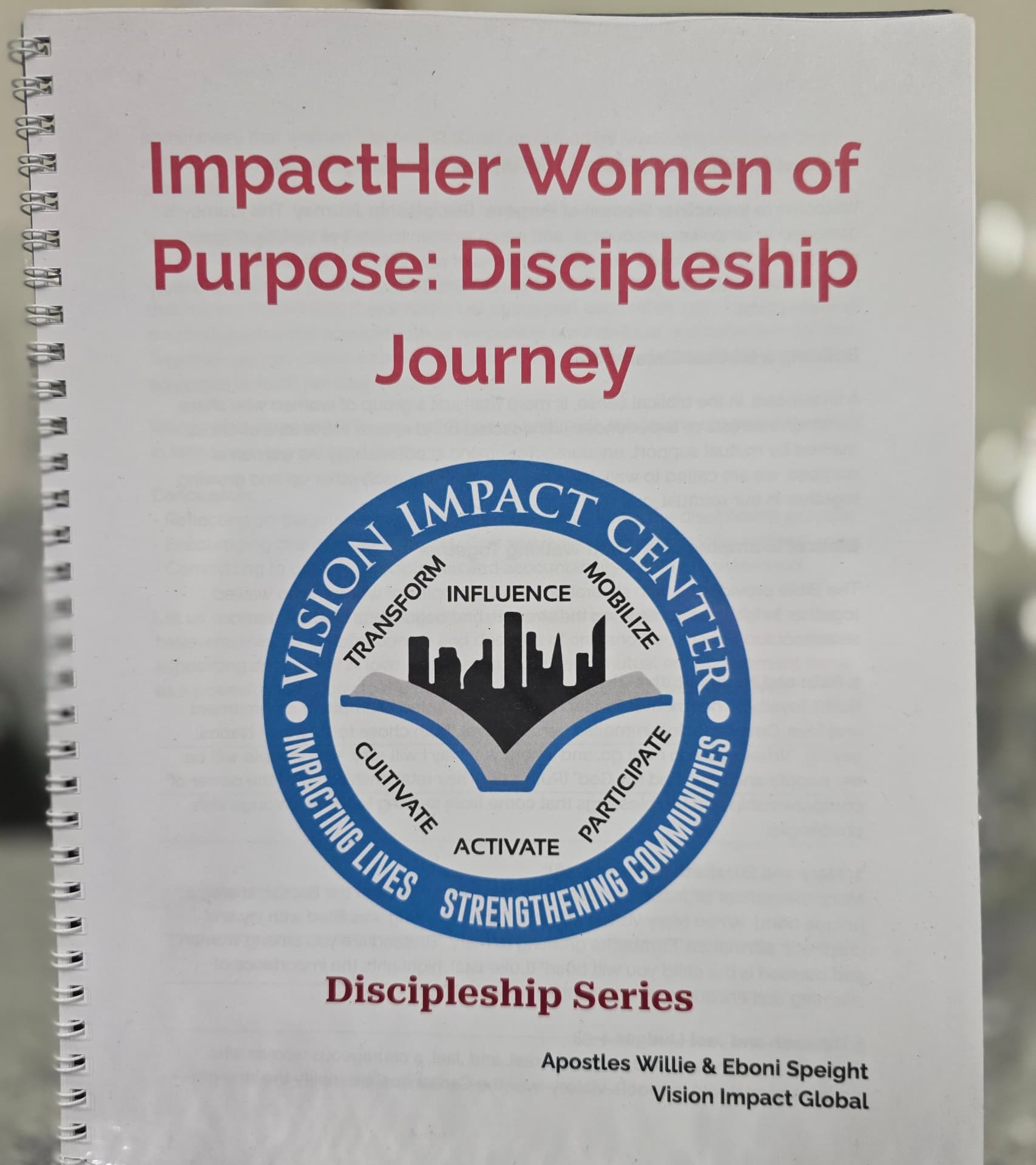 ImpactHer Women of Purpose: Discipleship Journey cover